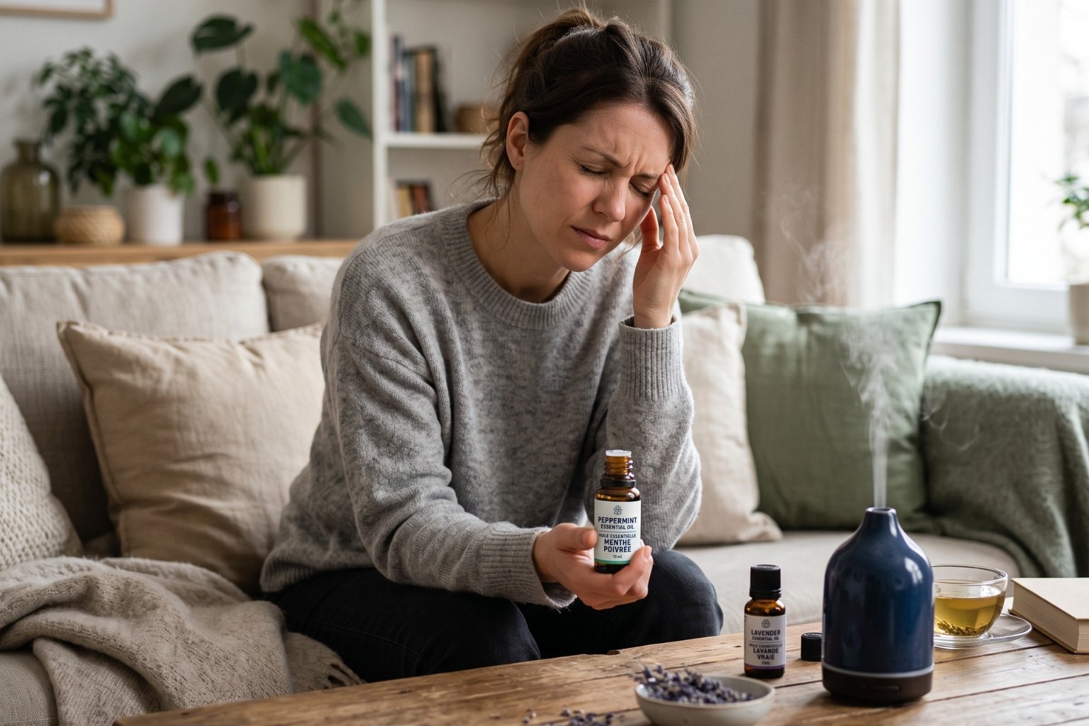 Quelle est la meilleure huile essentielle pour les migraines